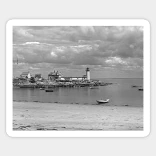 Annisquam Harbor Lighthouse, 1910. Vintage Photo Magnet